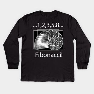 fibonachi ratio Kids Long Sleeve T-Shirt